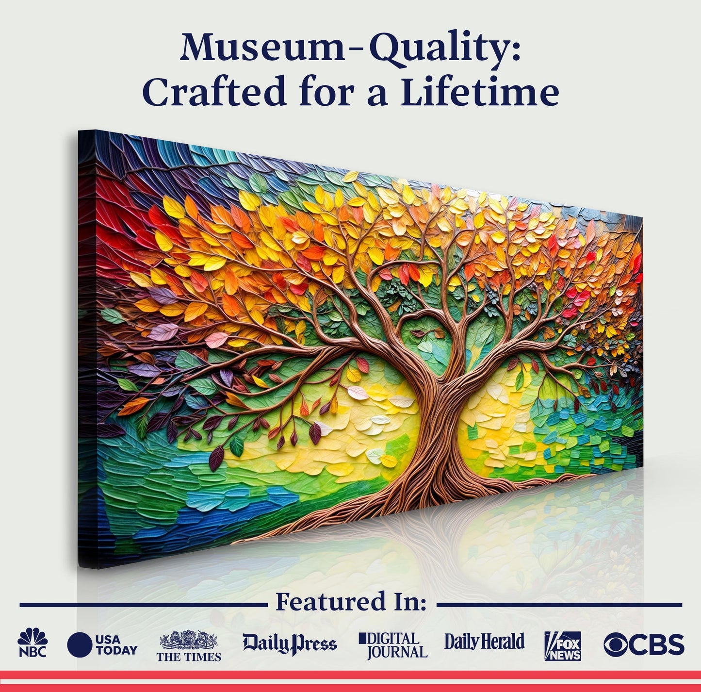 Symbolic Tree Form Wall Art