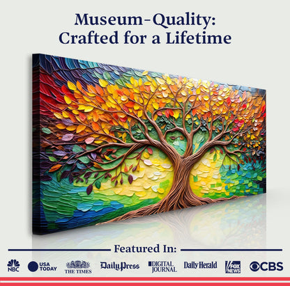 Symbolic Tree Form Wall Art