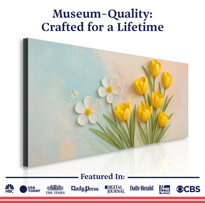 A Quiet Symphony of Flowers II Wall Art