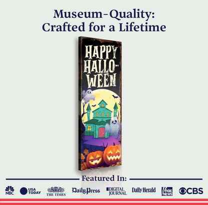 Welcome, Witches & Ghouls Halloween Welcome Sign