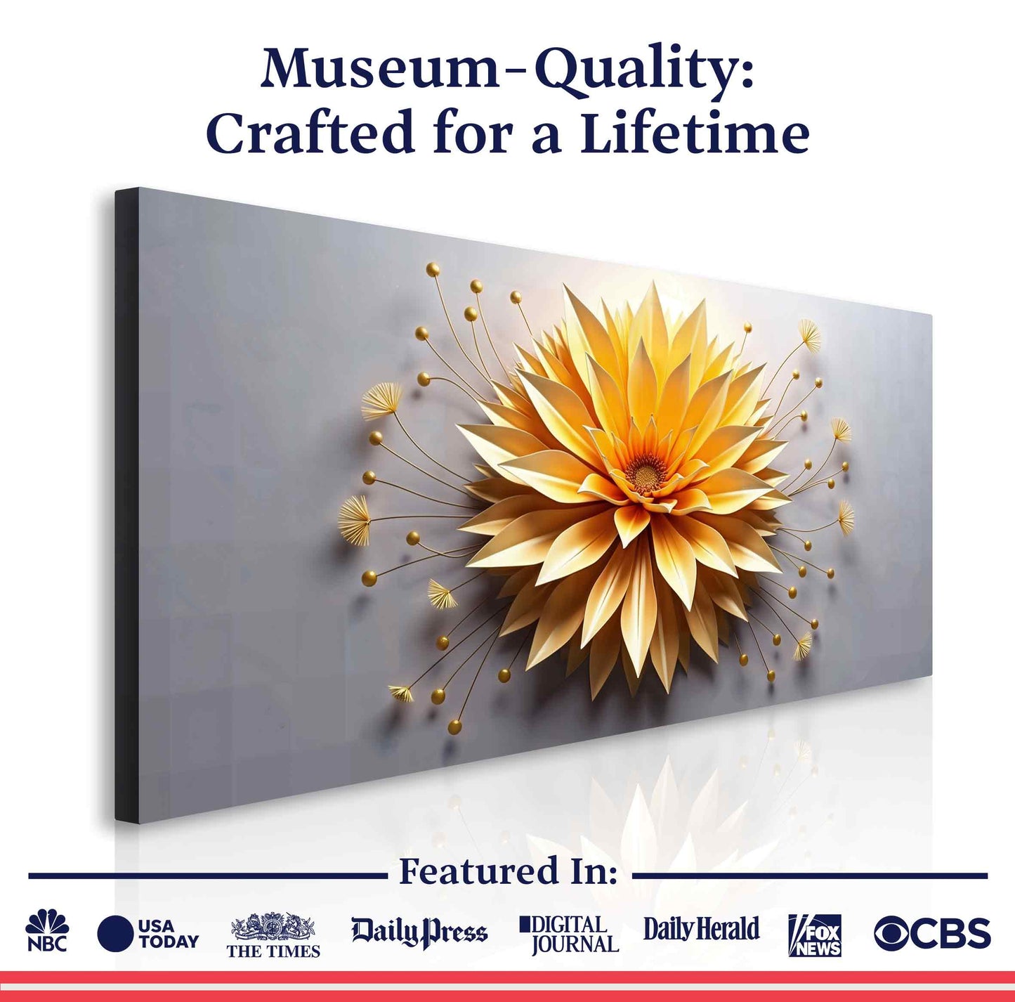 Golden Seeds of Radiance Wall Art