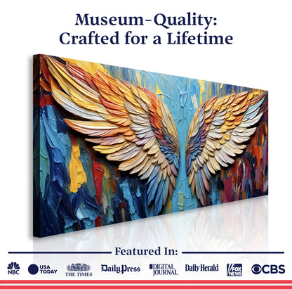 Uplifted Wings Composition Wall Art