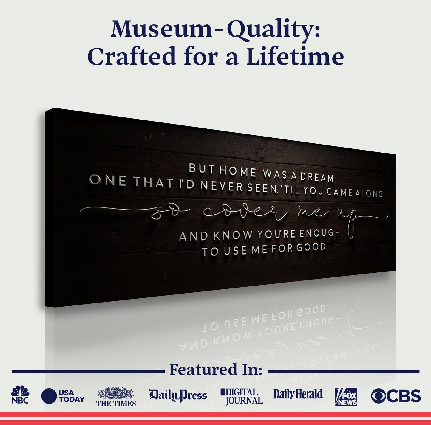 A Dream Called Home Wall Sign