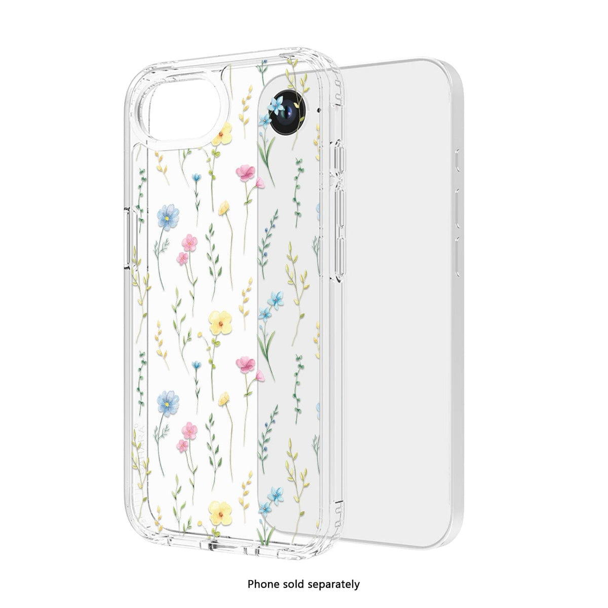 iPhone 17e & iPhone 16e Floral Case - Shock-Absorbing, Anti-Slip | Inspire Series