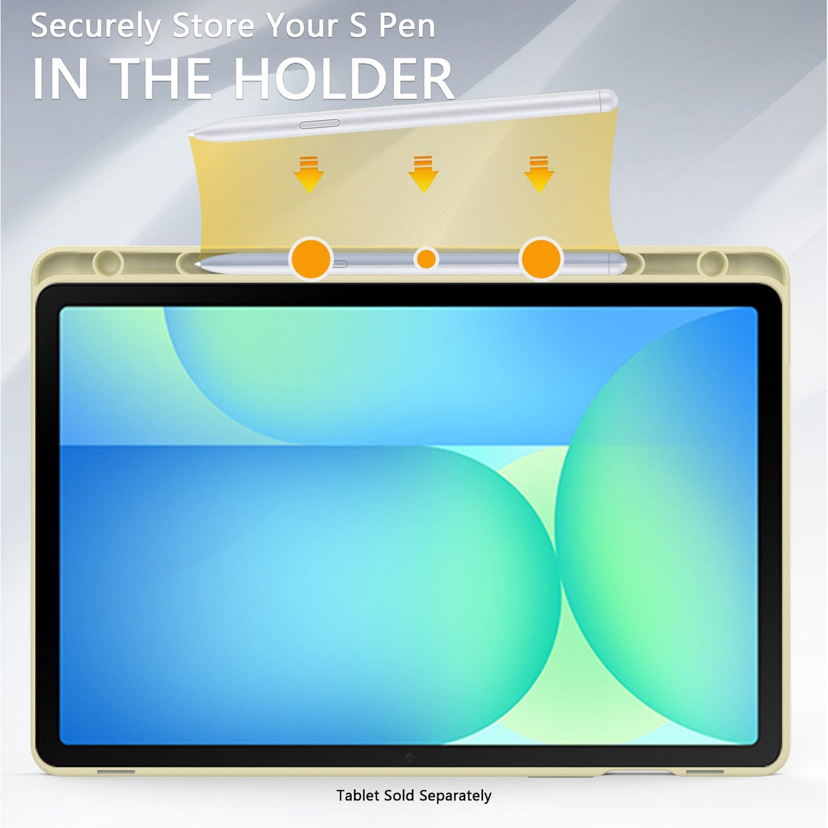 Samsung Galaxy Tab S10 FE Folio Case - Durable Lightweight Ergonomic Design | Venture Series
