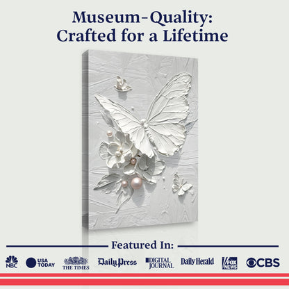 Butterfly Form Structure Wall Art