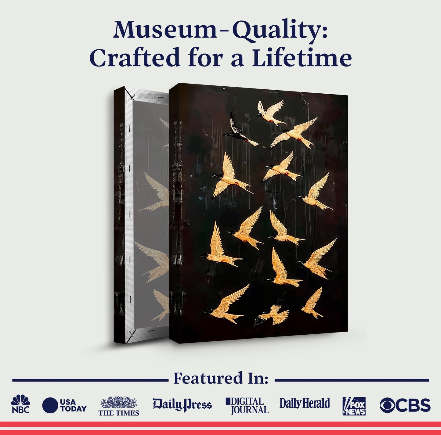 Soaring Swallow Composition Wall Art