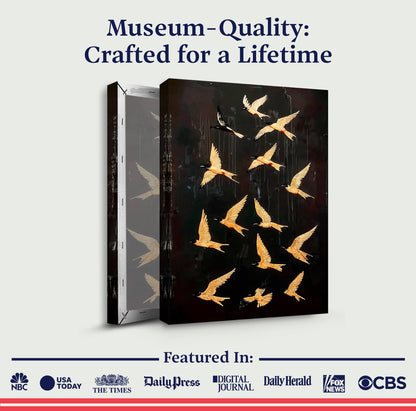 Soaring Swallow Composition Wall Art