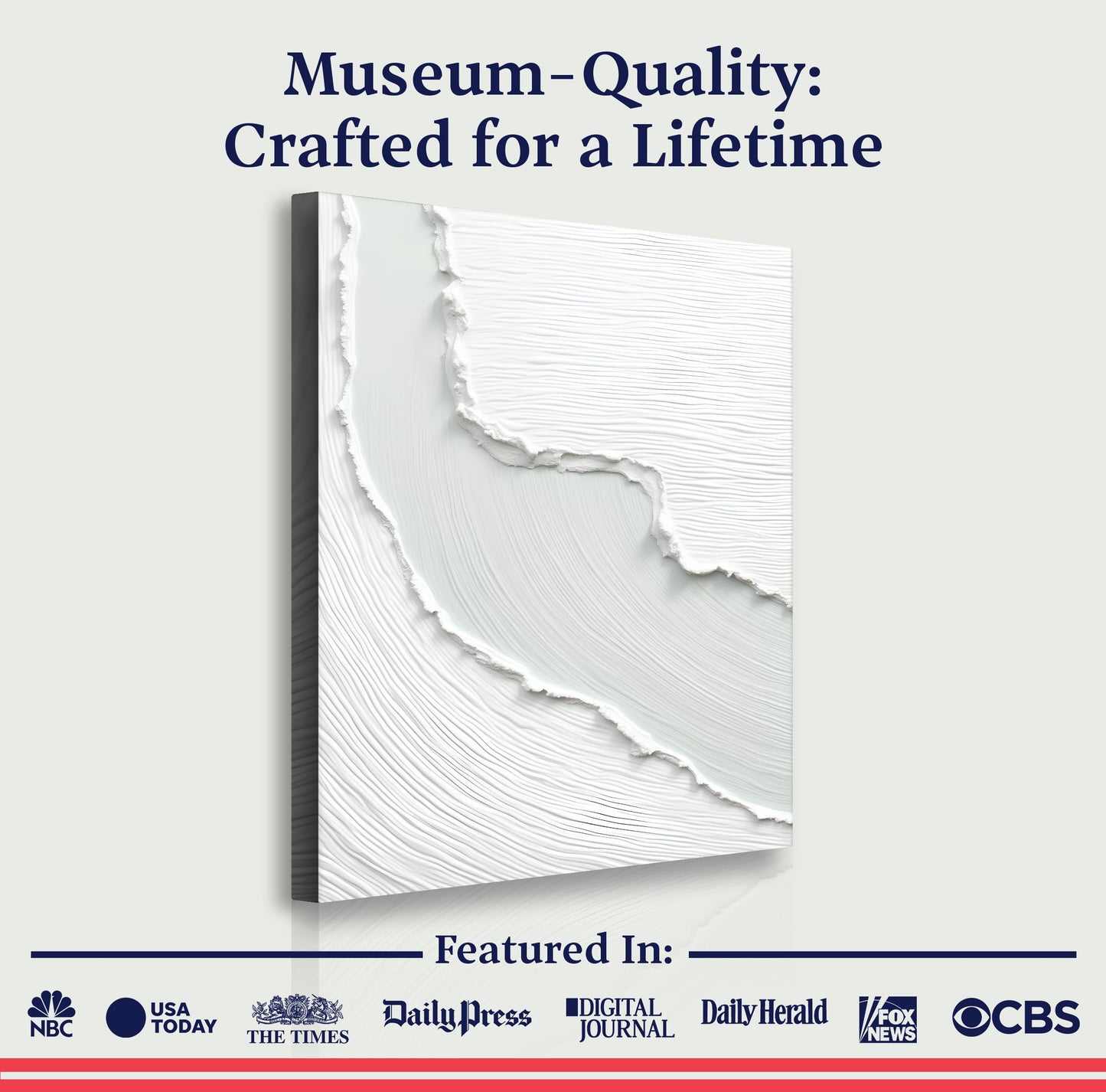 The Minimalist Wave Form Wall Art