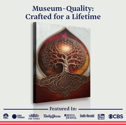 Geometric Roots of Creation Wall Art