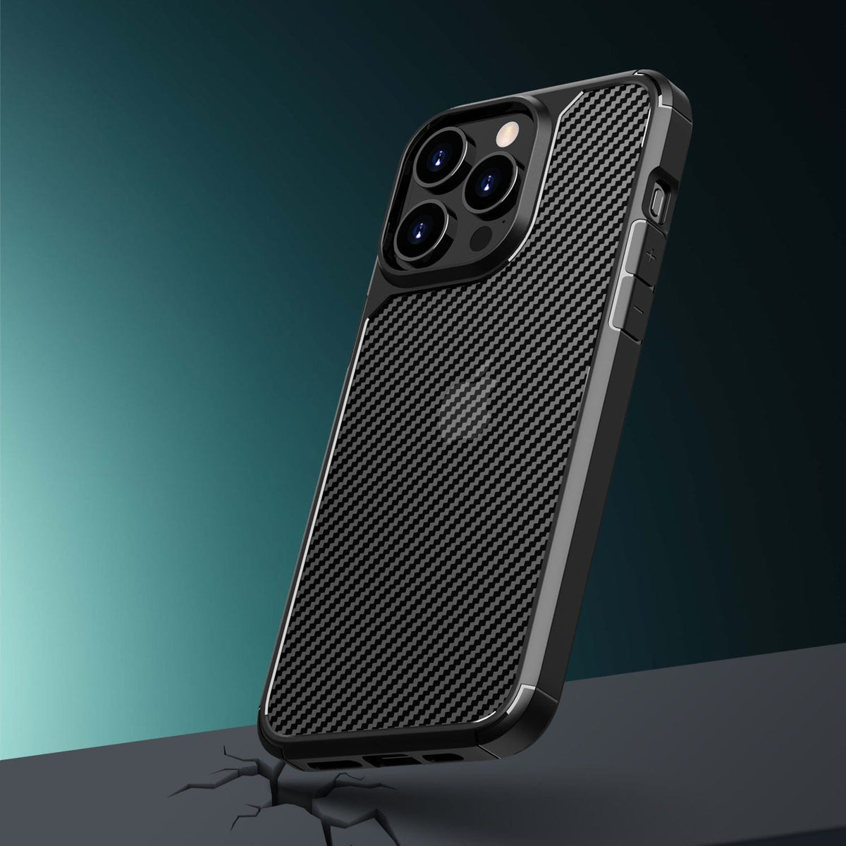 iPhone 15 Pro Carbon-Fiber Case - Rugged Protection | Venture Series