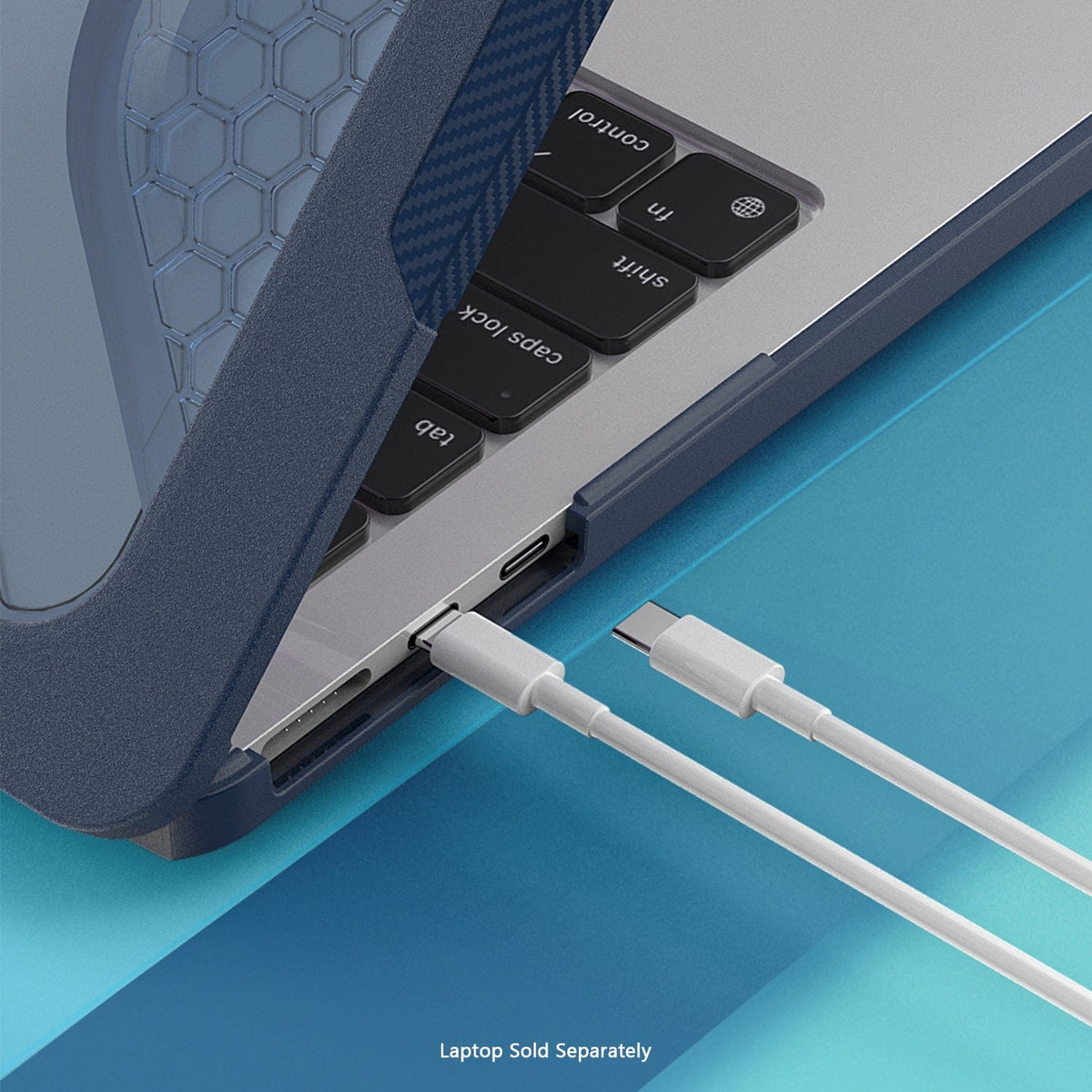MacBook Pro 16-Inch (M1–M5, M5 Pro/M5 Max) with Adjustable Stand Case - Shock-Absorbing | Raider Ultra-Duty Series