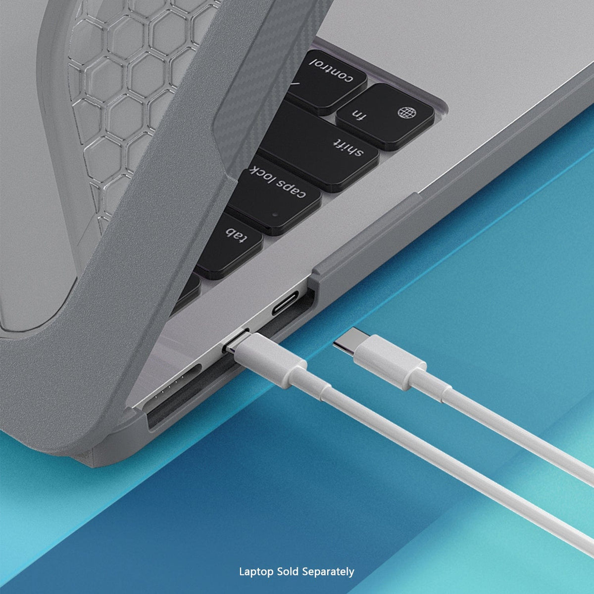 MacBook Pro 16-Inch (M1–M5, M5 Pro/M5 Max) with Adjustable Stand Case - Shock-Absorbing | Raider Ultra-Duty Series