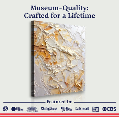 Sculptural Wave Minimalism Wall Art