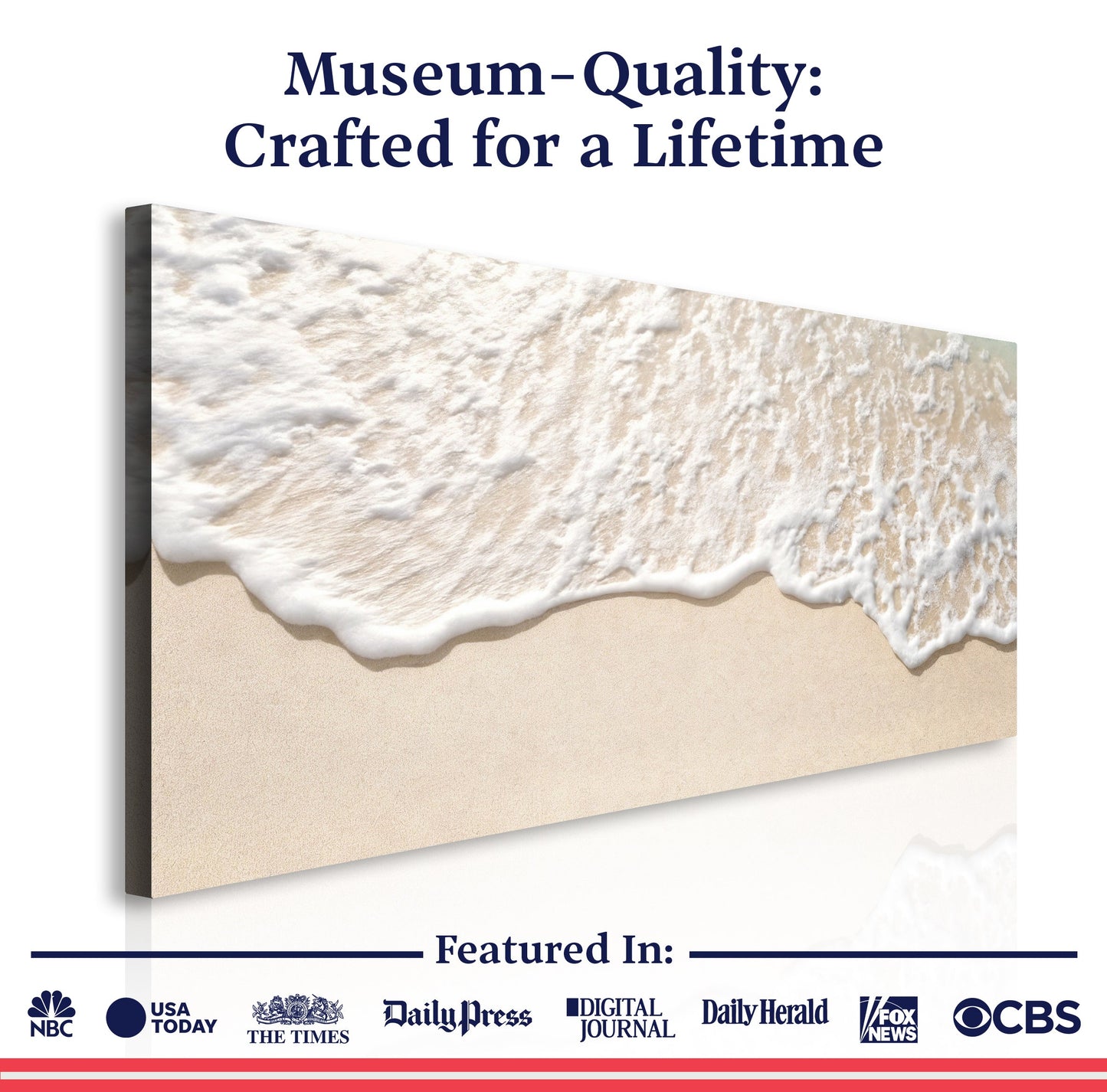 Coastal Drift Motif II Wall Art
