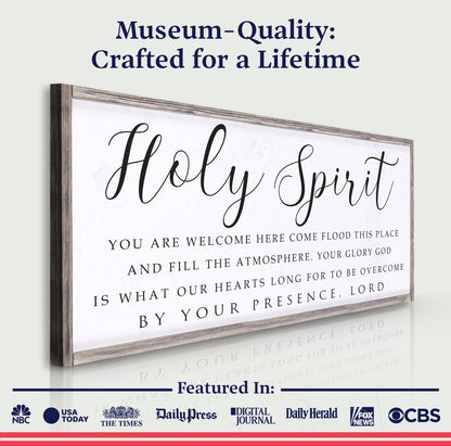 Holy Spirit Dwelling II Wall Art