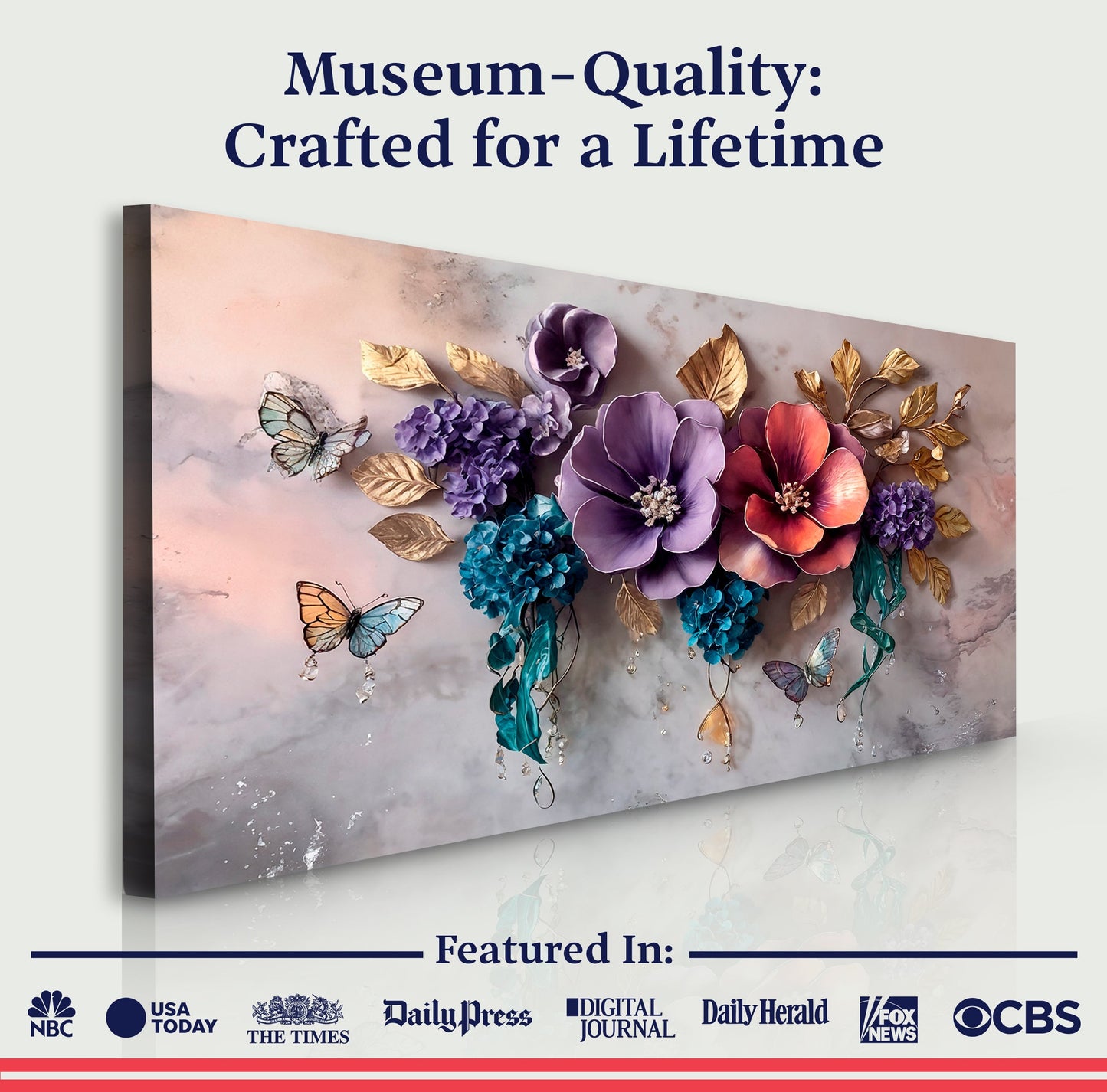 Blooming Symphony Wall Art
