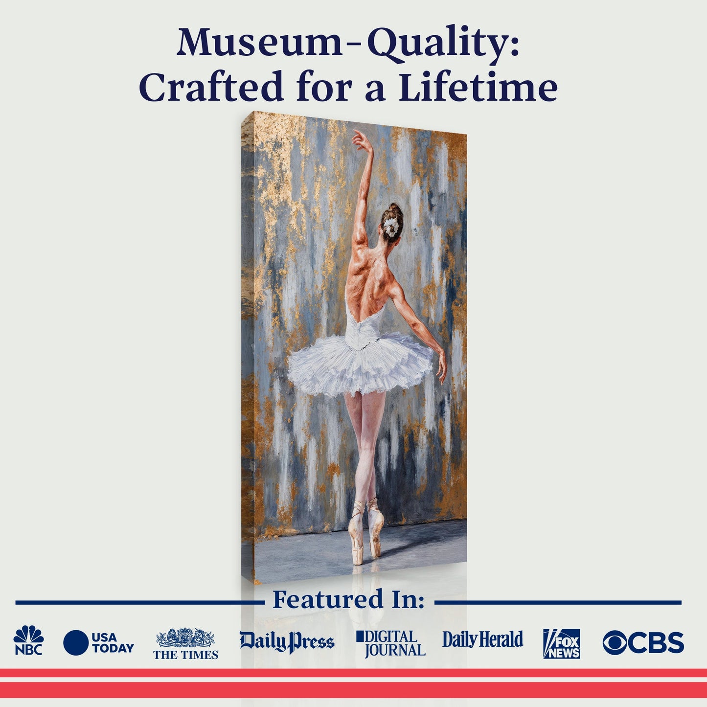 Ballet Elegance — Modern Wall Art