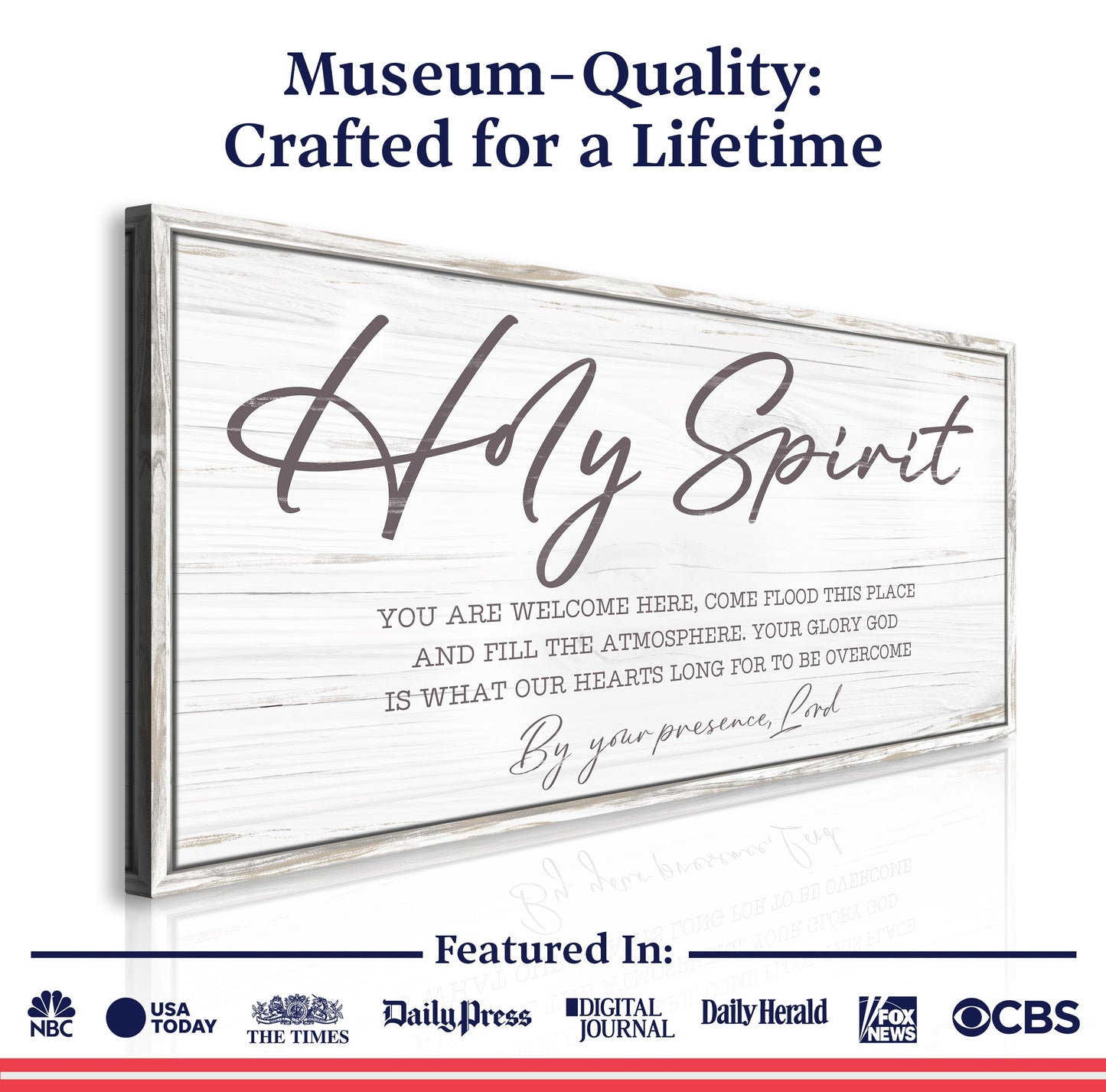 Holy Spirit Invitation Sign III