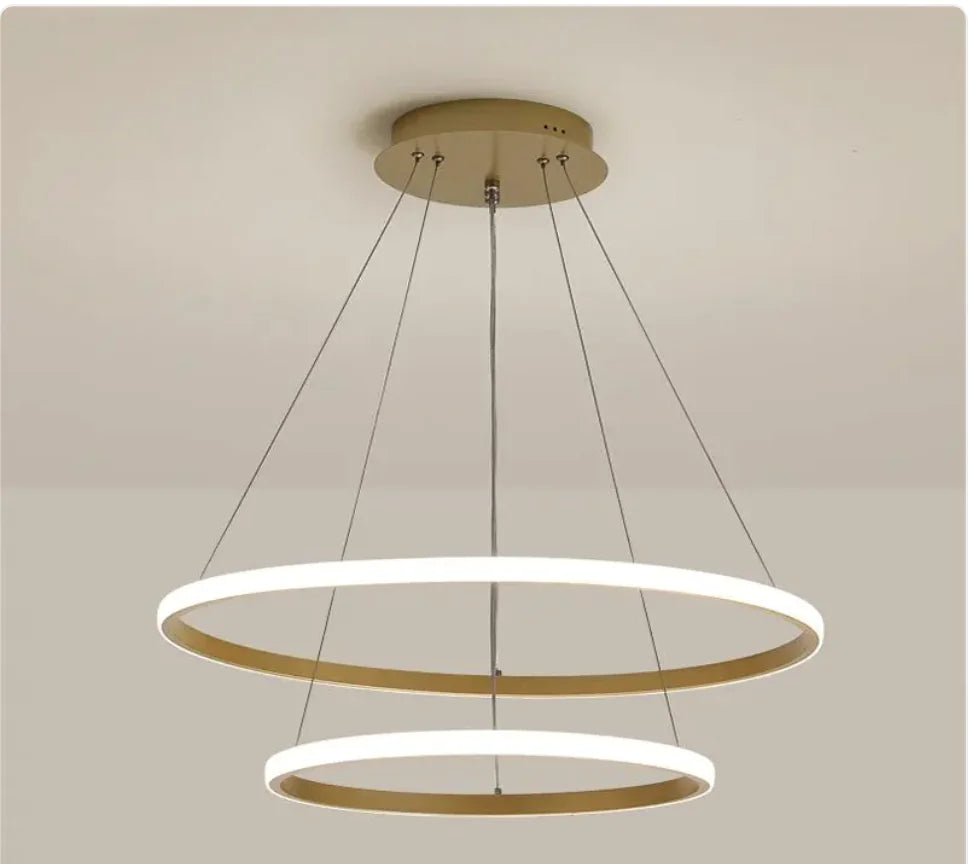 Sleek Smart LED Chandelier