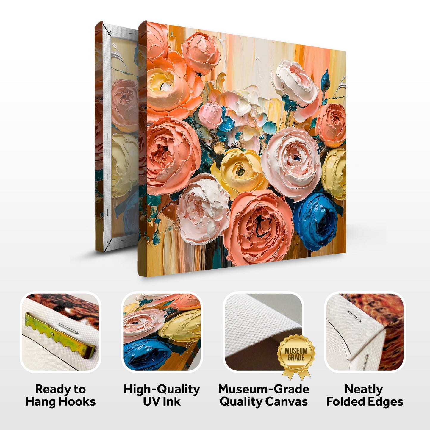 Floral Bouquet Composition Wall Art
