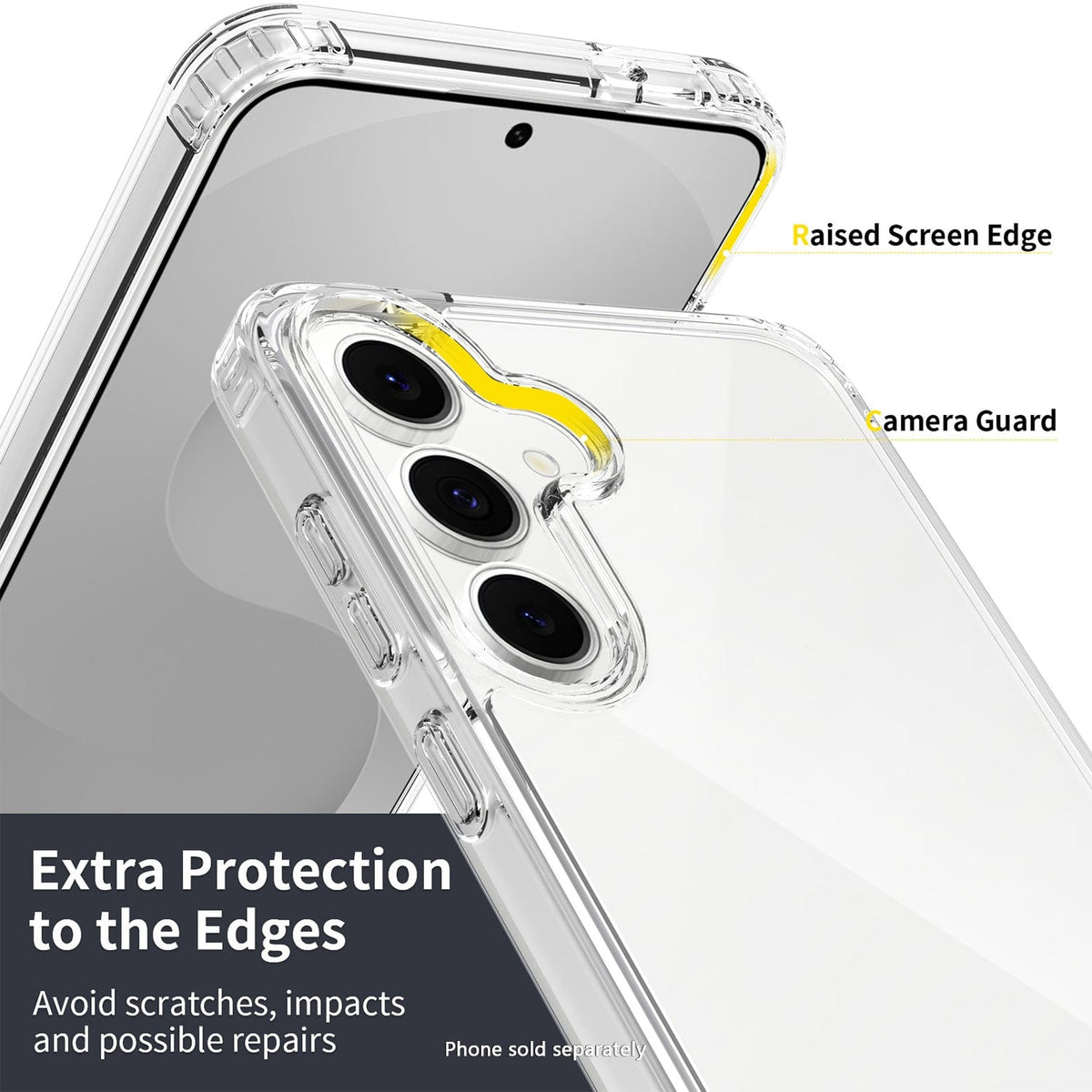 Samsung Galaxy S25 FE Case - Clear, Firm | Venture Series
