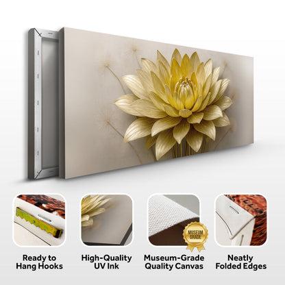 Gilded Petal Composition III Wall Art