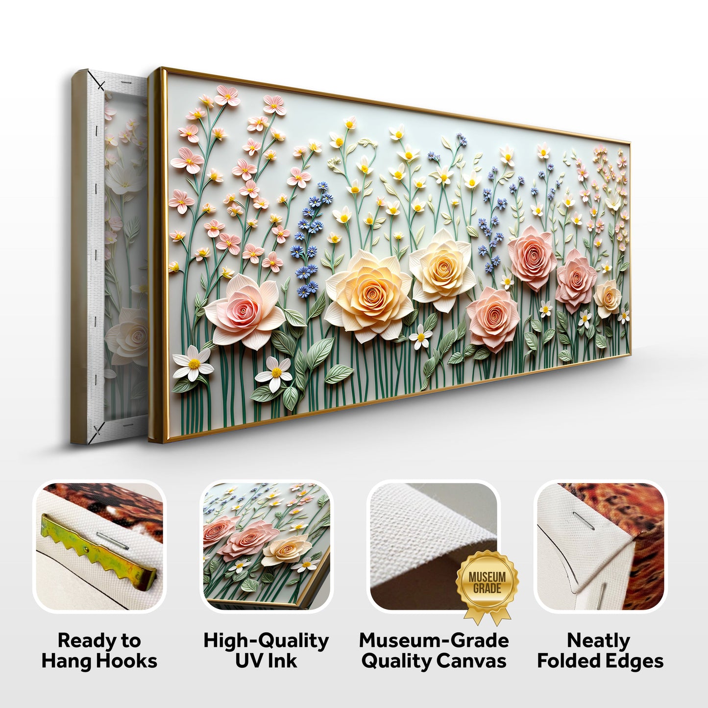 Blooming Rhapsody Form Wall Art