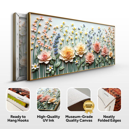 Blooming Rhapsody Form Wall Art