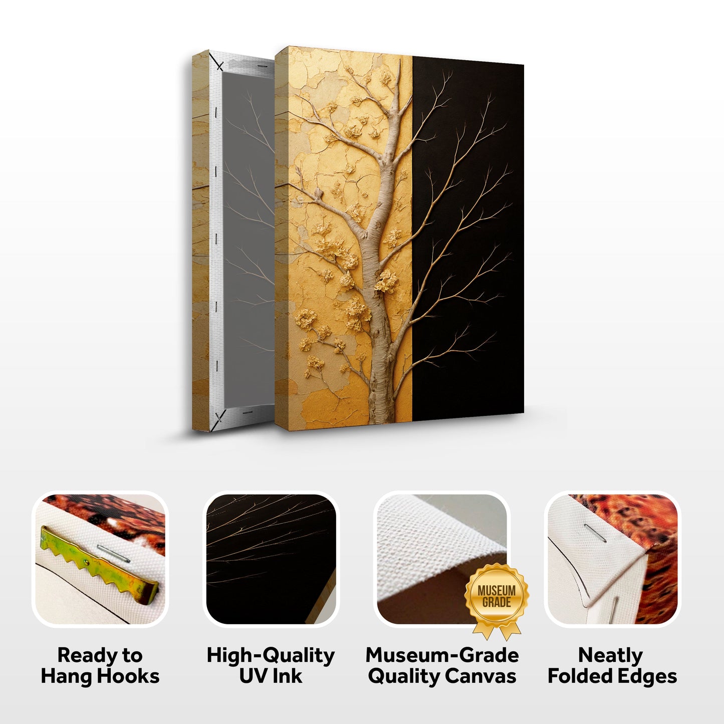 Celestial Gold Eclipse Wall Art