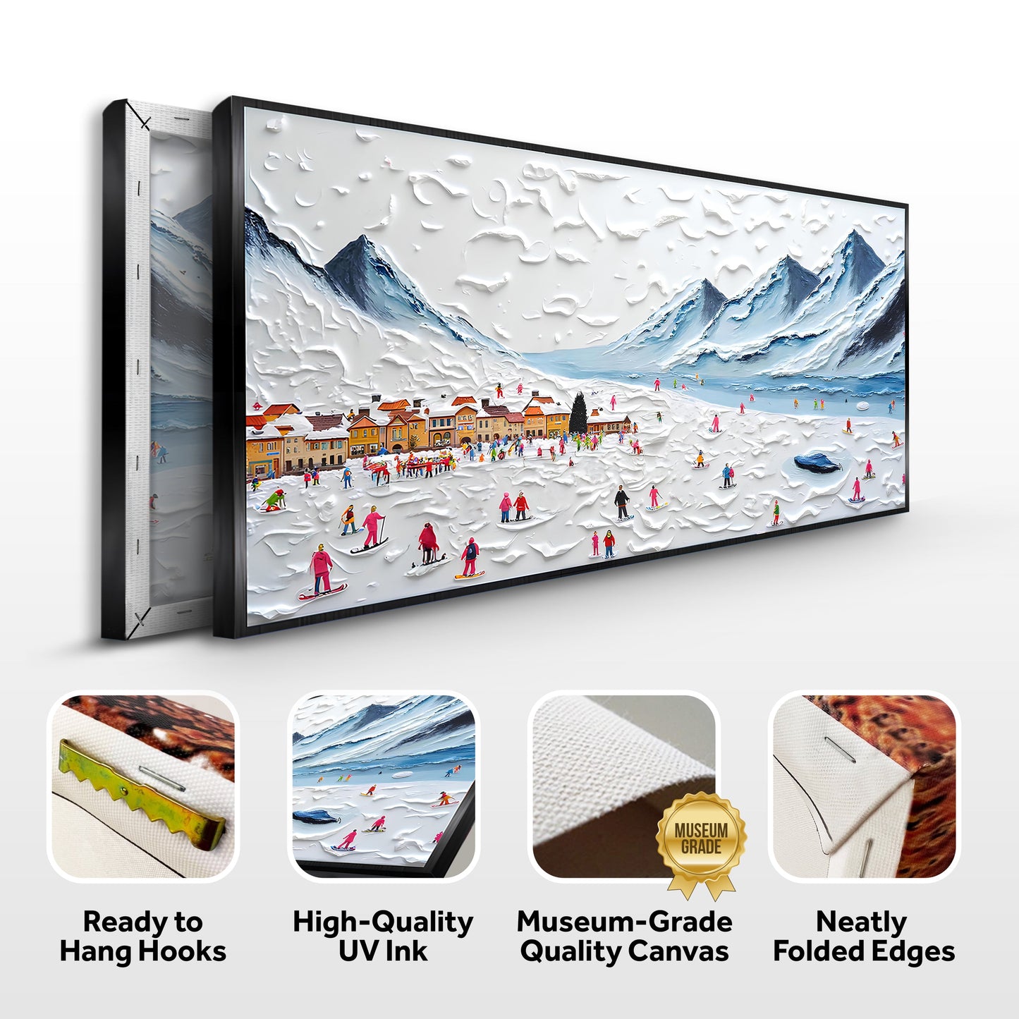 Icy Mountain Reverie II Wall Art