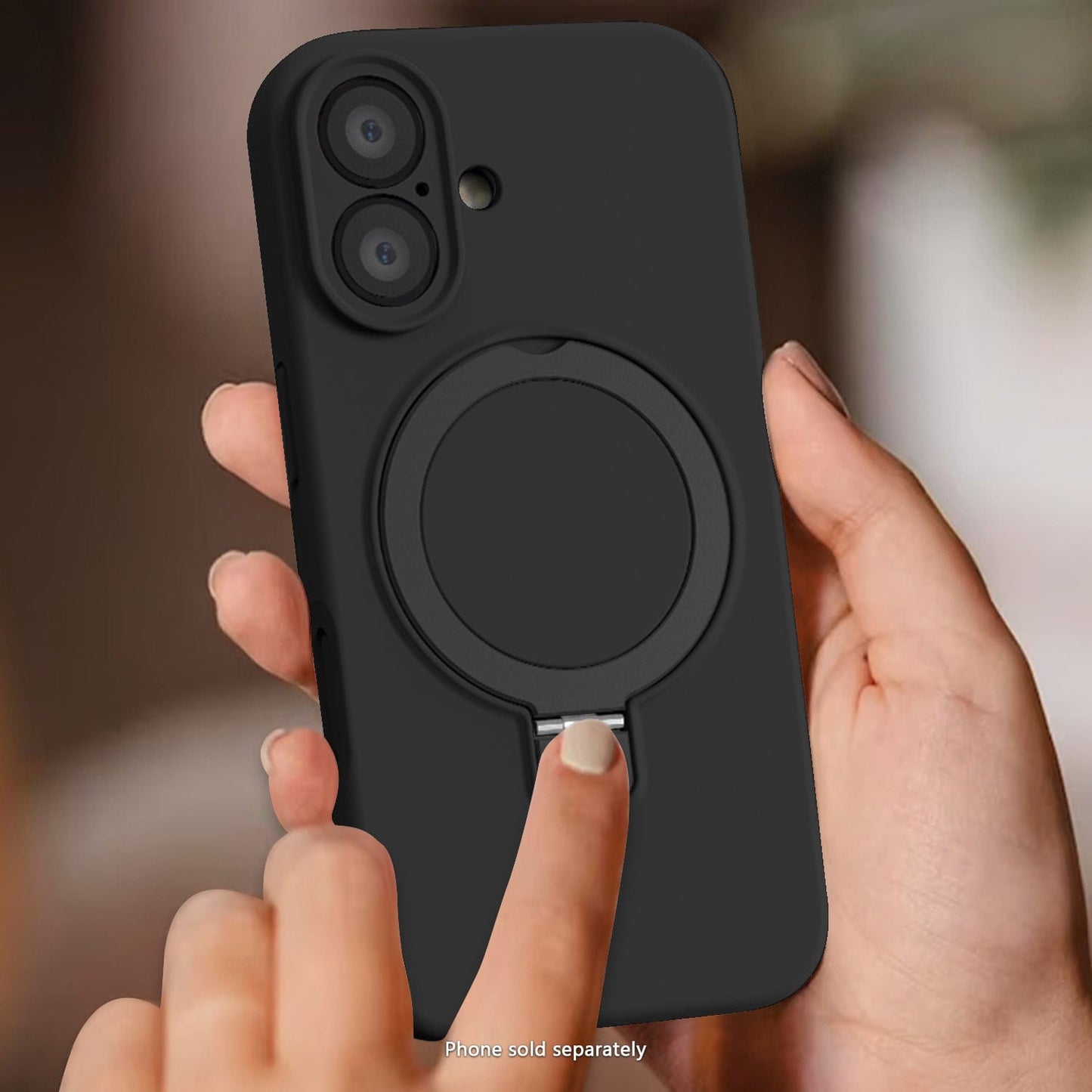 iPhone 17 Case - Silicone Kickstand MagSafe | Venture Series