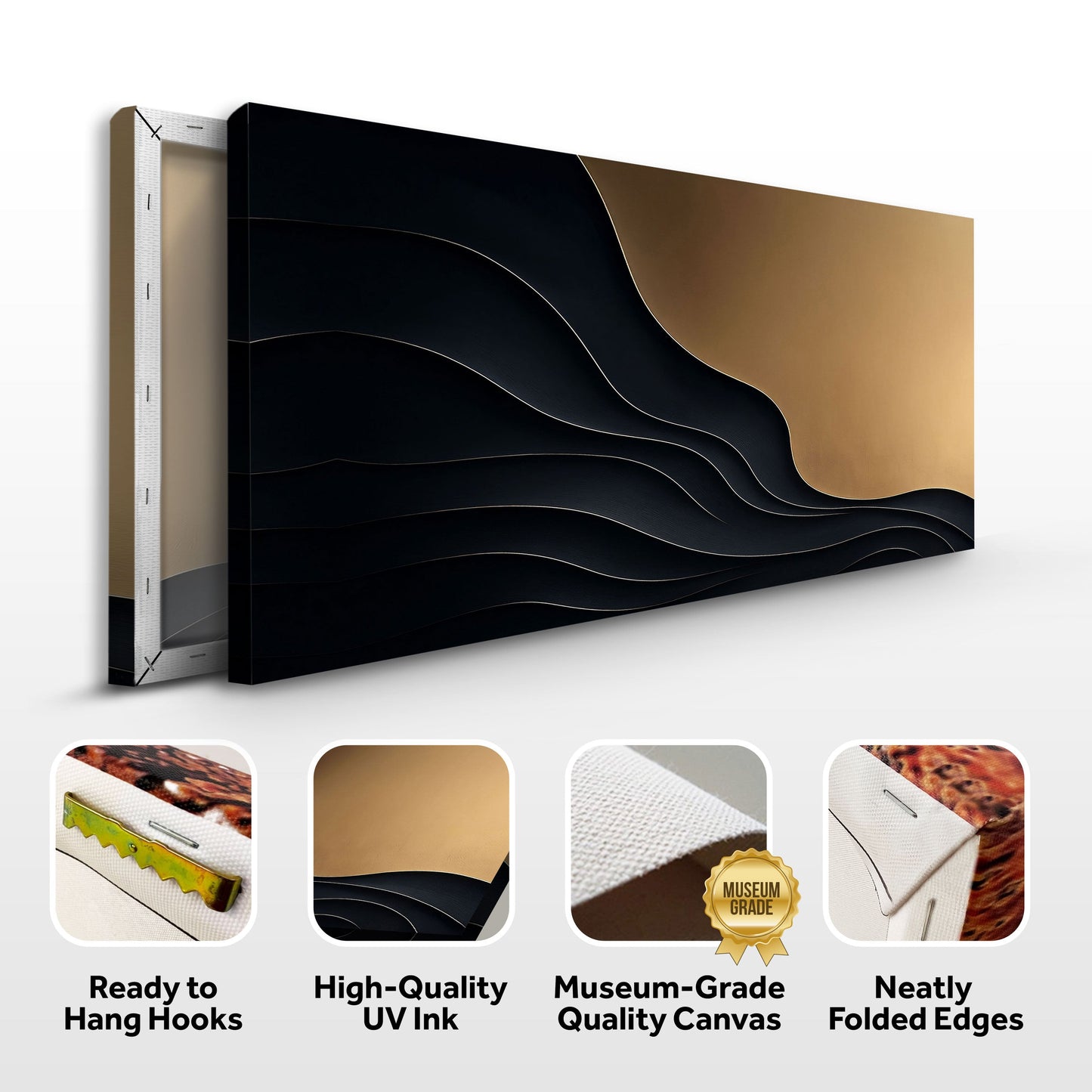 Aureate Minimalist Form X Wall Art