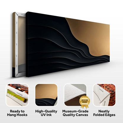 Aureate Minimalist Form X Wall Art