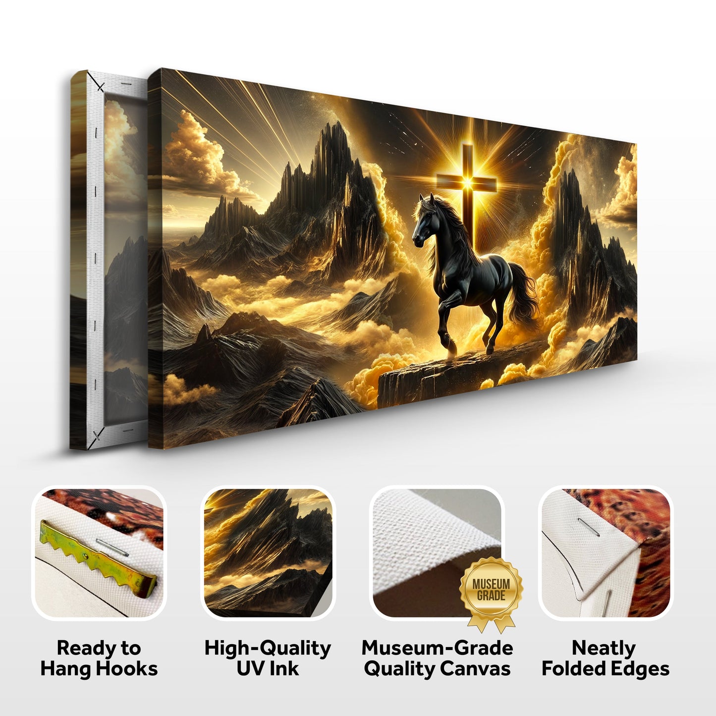 Sculpted Faith Horse Artwork