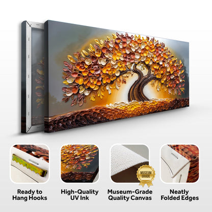 Autumnal Gold Essence Wall Art