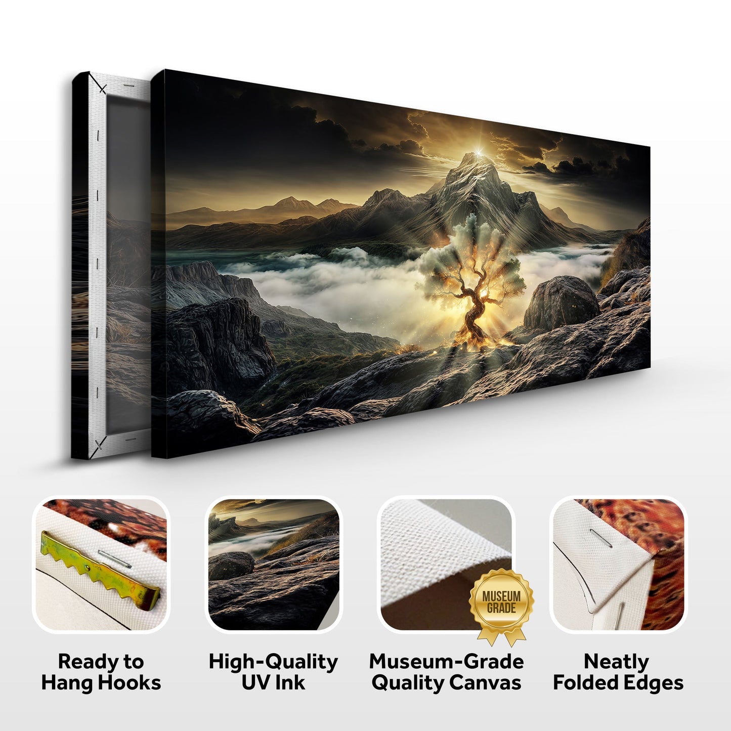 Abstract Sacred Flame II Wall Art