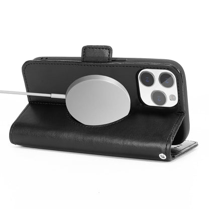 iPhone 15 Pro Leather Wallet Case with MagSafe - Card Holder | Indy Series