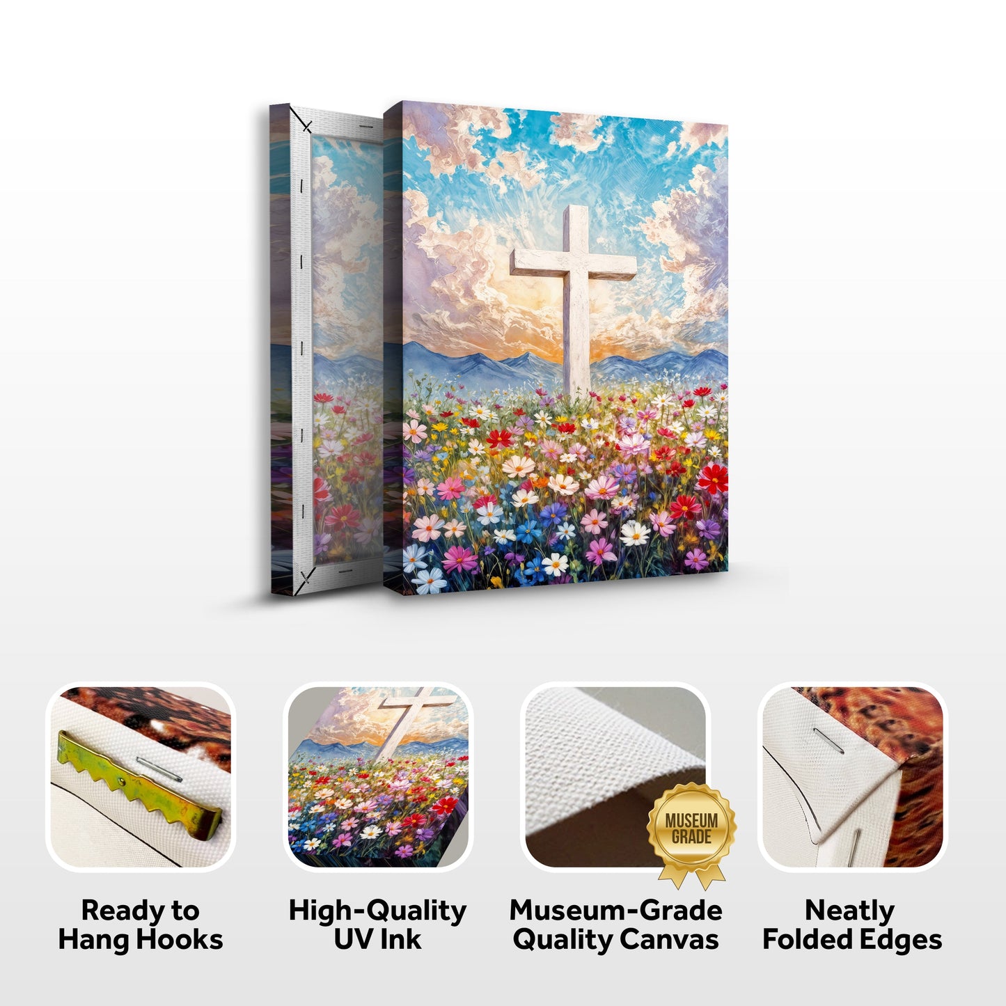 Sacred Floral Devotion II Wall Art