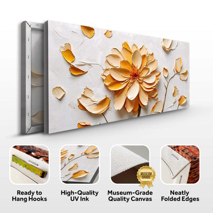 Golden Dandelion Study III Wall Art