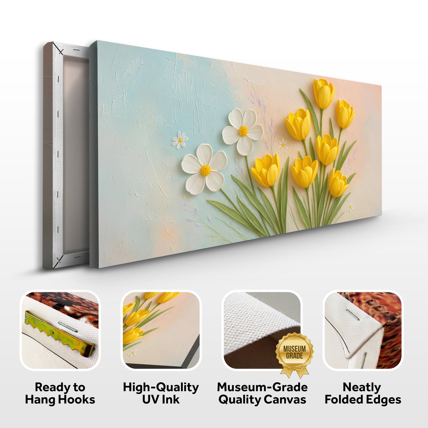 A Quiet Symphony of Flowers II Wall Art