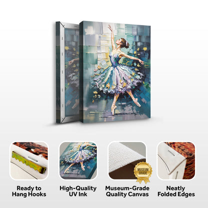 The Ballerina Motif Wall Art