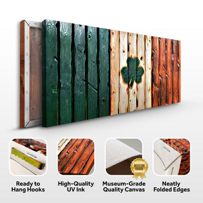 Irish Heritage Flag Composition Wall Art