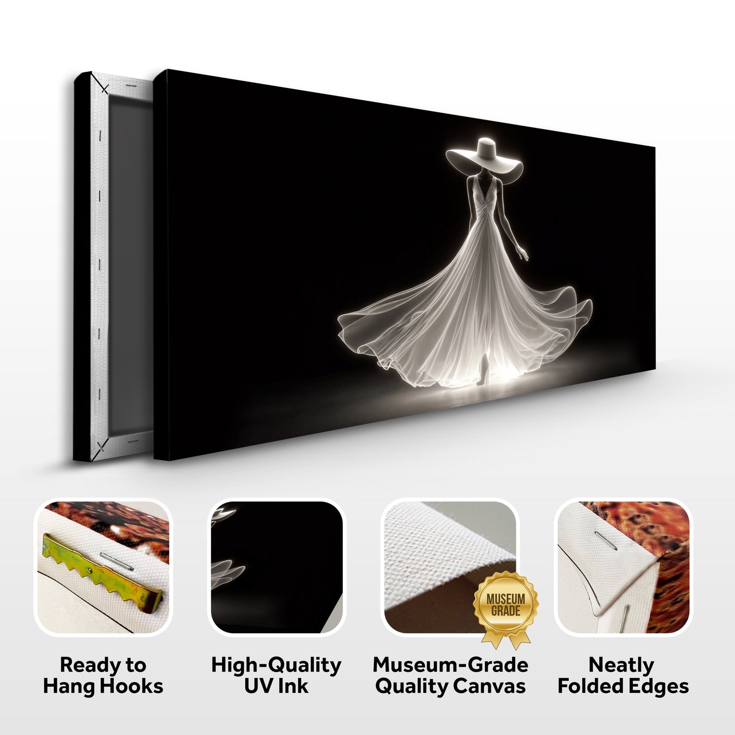 Glamour in Modern Form Wall Art