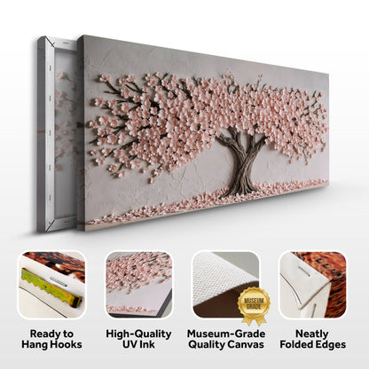 Soft Blush Blossoms Wall Art