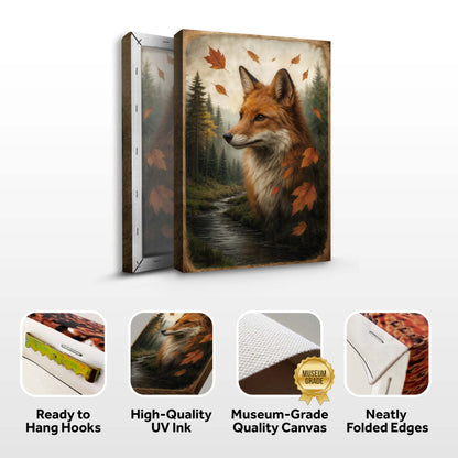 Fox of the Autumn Woods Wall Art
