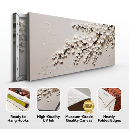 Ivory Cherry Blossoms — Wall Art