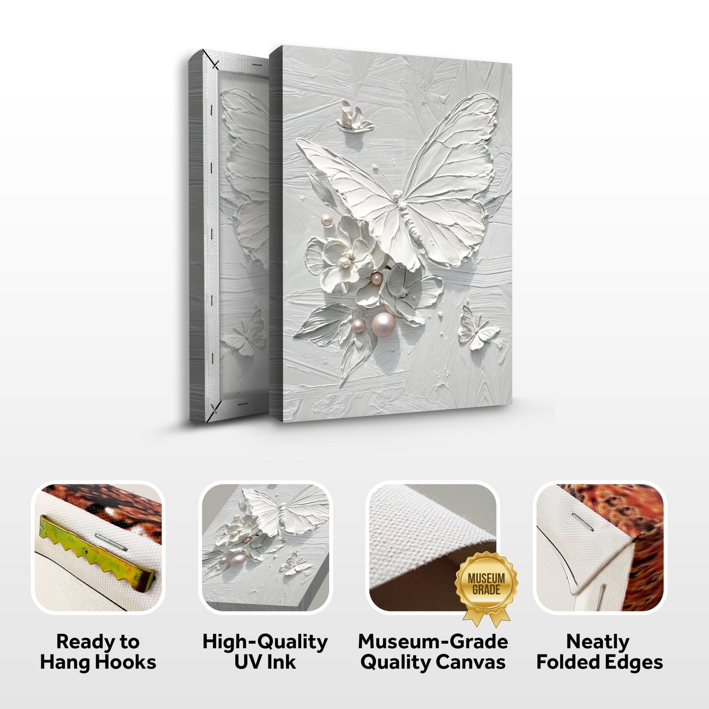 Butterfly Form Structure Wall Art