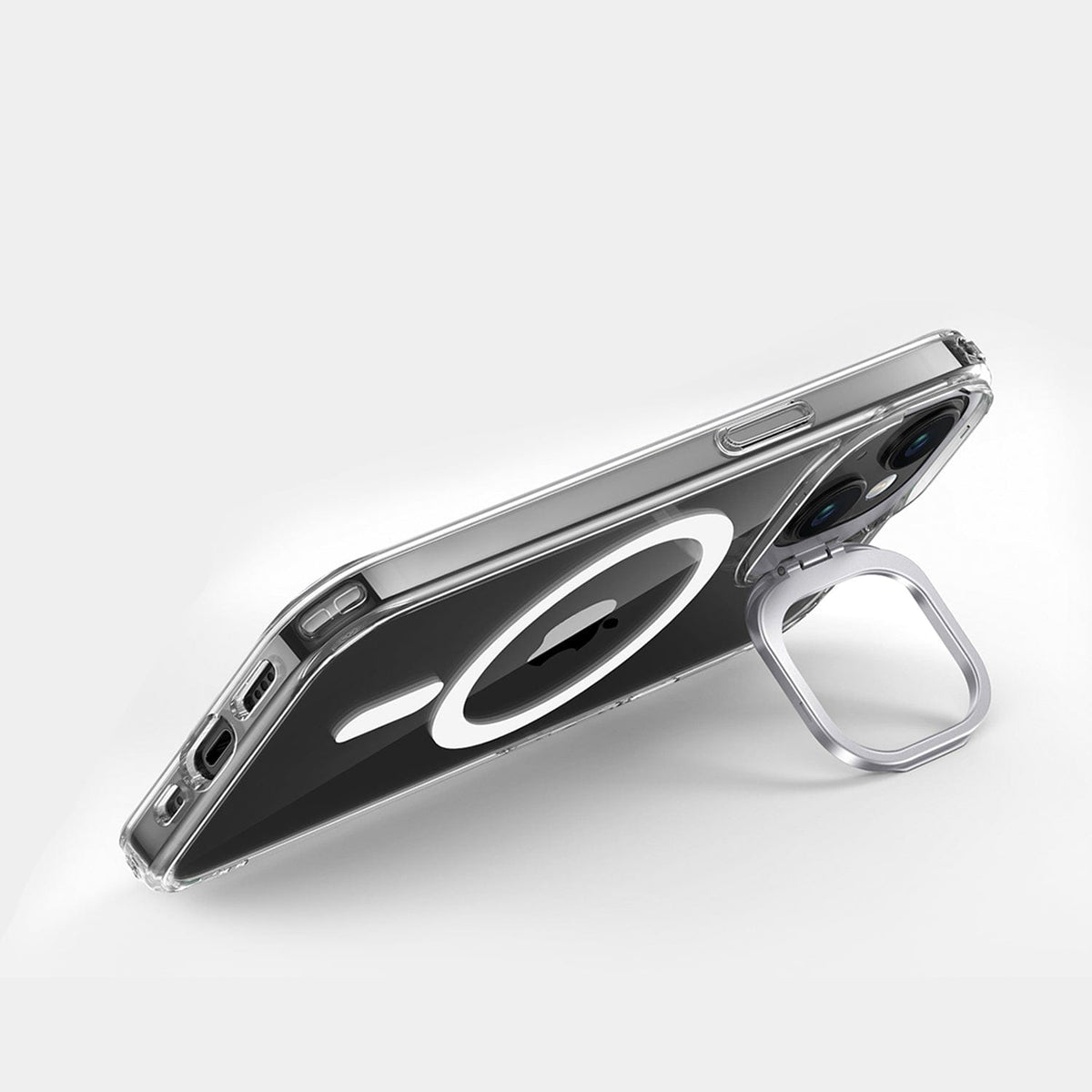 iPhone 15 Plus Clear Case with Kickstand & MagSafe | Venture Series
