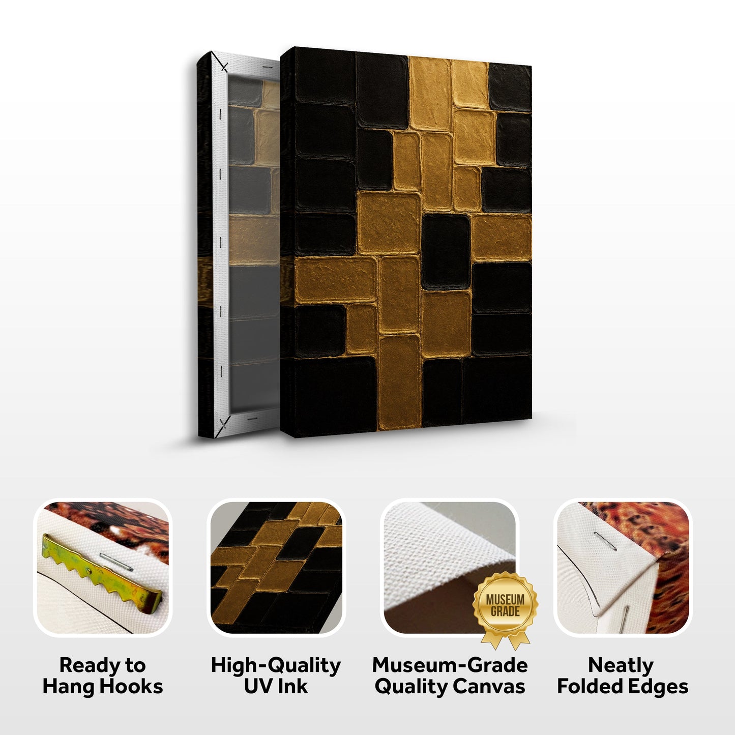 Black‑Gold Fusion Art II